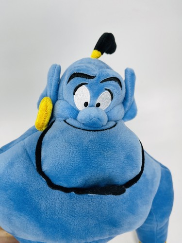 Peluche relleno azul súper suave Aladdin Genie de 17"" de Disney Store - Imagen 3 de 9