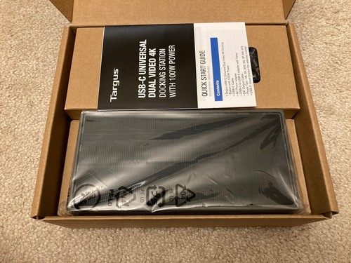 Targus Docking Station DOCK190USZ USB-C Universal DV4K - Black - Picture 2 of 3