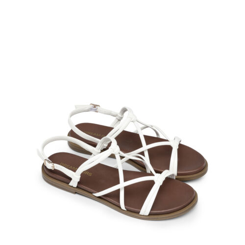 Women Flats Sandals Cross Strappy Gladiator Daily Summer Beach Walking Sandals - Picture 26 of 33