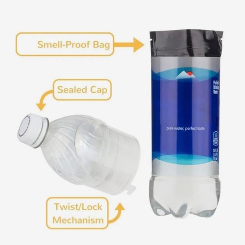 Water Bottle Secret Stash Container Safe Stash Secret Money Bottle expert - Picture 9 of 12