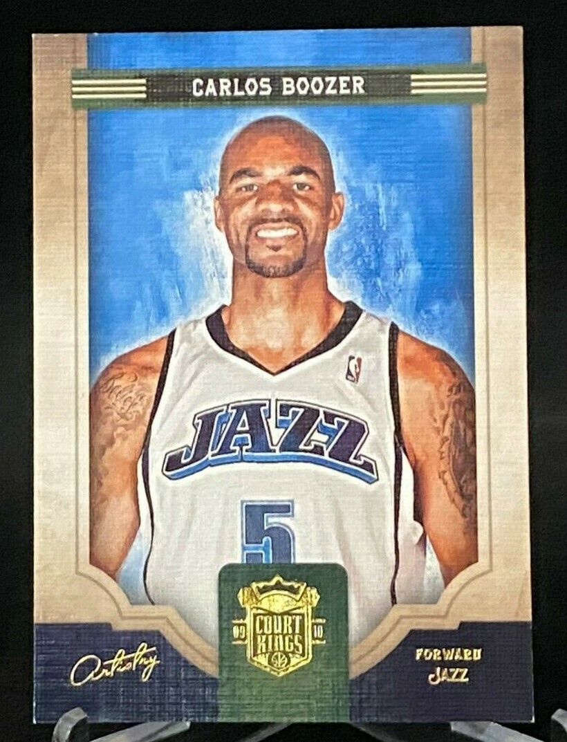 2009-10 Panini Court Kings Artistry #29 Carlos Boozer Utah 2009-10 Panini Court Kings Artistry #29 Carlos Boozer Utah