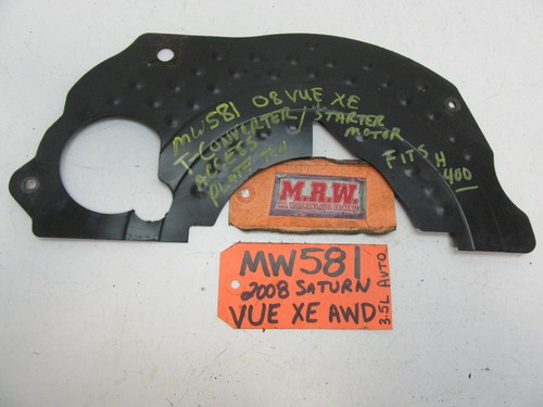 FITS TIN DUST COVER PLATE SHIELD OFF AUTOMATIC TRANSMISSION TORQUE CONVERTER A/T - Picture 3 of 4