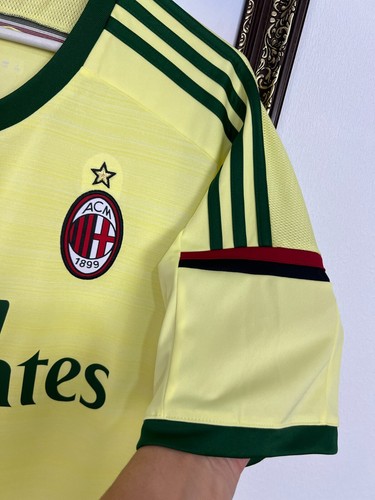 AC Milan Third football shirt 2014 Soccer Adidas Jersey Mens Maglia Trikot Sz L - Picture 6 of 17