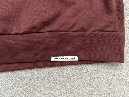 Nike NBA Miami Heat Stitched Issue Sweatshirt Red Men's Size XL [FB3778-231] New - Picture 6 of 7