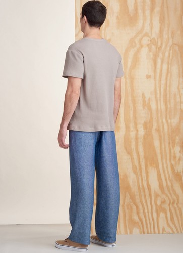 SIMPLICITY 9315 MEN'S KNIT TOPS & PANTS Sewing Pattern Sizes XS - XXL Skill EASY - Picture 8 of 10