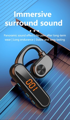 Business Headset Bluetooth 5.4 Earphone Bluetooth Call for Cellphones Computer - Picture 5 of 14