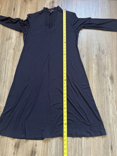 Eileen Fisher Womens Solid Tunic Dress, Blue Size Medium Excellent Condition. - Picture 9 of 9