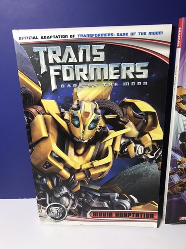 Lot of 3 Marvel Books Transformers Fantastic Four Ironman Paper and Hardback - Picture 3 of 8