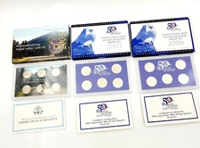 United States Mint Proof Sets States Quarters 2005 2006 & 2005 Westward Nickels