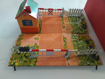 Passage à Niveau Hornby échelle O, N°1 Meccano, Fabrication Française 1950