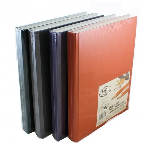 PREMIUM A4 A5 HARDBACK ARTIST SKETCH DRAWING BOOK PADS 220 PAGES 110gsm PAPER - Picture 8 of 18