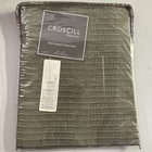 1 Croscill Home MARCELLA European Pillow Sham 26" x 26" Aqua (Green) ✔️