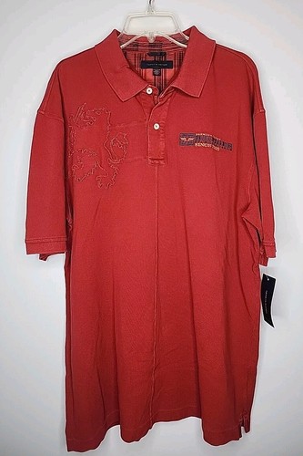 Tommy Hilfiger Premium Goods Herren XXL Poloshirt Rot 2007 100% Baumwolle Neu mit Etikett NOS - Bild 2 von 14