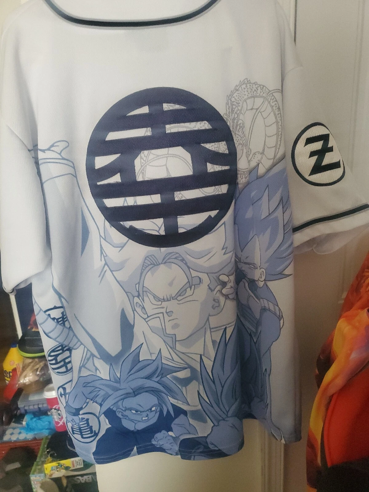DRAGON BALL Z BASEBALL JERSEY SHIRT  MEN’S