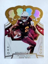 2020 PANINI CHRON DP CROWN ROYALE GOLD BRANDON AIYUK RC! 1/10! 1/1! FIRST ONE!