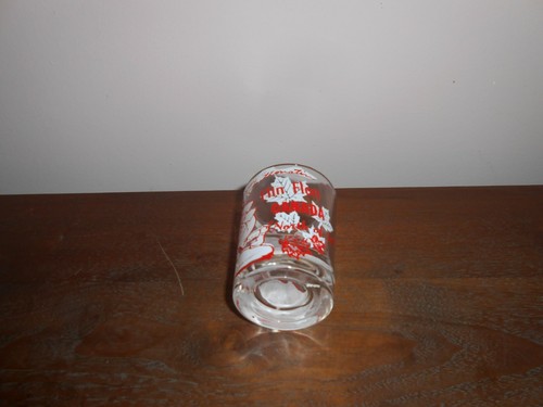 Josiah Flintabbatey Flonatin Flin Flon Canada bicchiere souvenir  - Foto 5 di 6