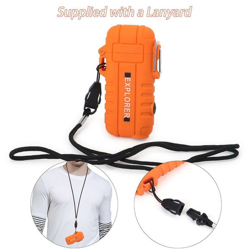 Electric Lighter Arc Lighting torch Rechargeable Candle BBQ Windproof Kitchen - Picture 11 of 20