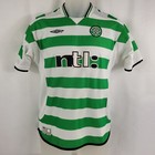 Celtic Soccer Jersey FC Football Club Scotland NTL Umbro SS Shirt Youth Large