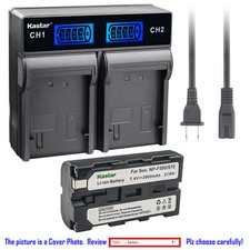 Kastar LCD Rapid Charger Battery for Sony NPF550 NP-F570 NP-F770 NP-F960 NP-F970
