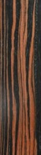 Ebony Macassar composite wood veneer edgebanding 7/8" x 120" no adhesive # 603