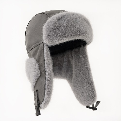 Damen Winter Russische Trapper Uschanka Mütze Kunstfell Ohrenklappen Warm Skimütze - Bild 1 von 8