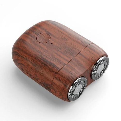 Mini afeitadora eléctrica portátil para hombre tamaño de bolsillo viaje USB recargable afeitadora - Imagen 27 de 27