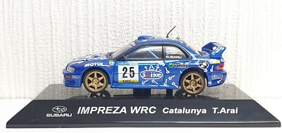 ミニカー AUTO ART (SUBARU NEW AGE IMPREZA WRC ) 1/18 AUTOart SUbaru Impreza New Age Impreza WRC Blue w/ Box
