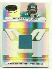 2006 LEAF CERTIFIED MATERIALS MAURICE JONES-DREW FRESHMAN FABRIC JERSEY #/1400
