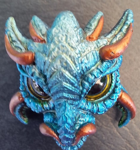 Orecchino ciondolo perno risvolto gioiello drago collana gotico gioco del trono pagano - Foto 154 di 260