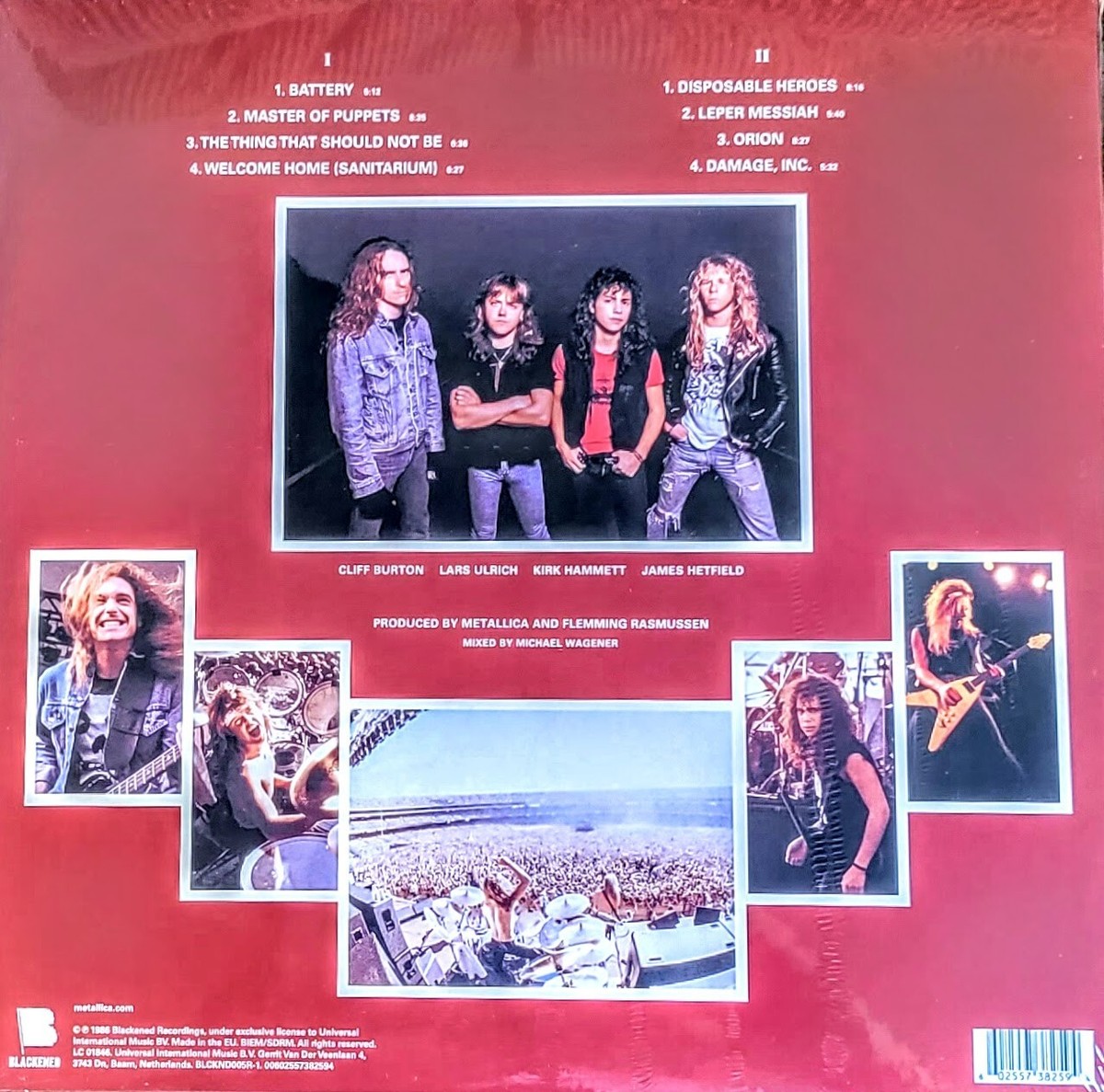 Metallica Master of Puppets Vinyl LP Id8200a for sale online | eBay