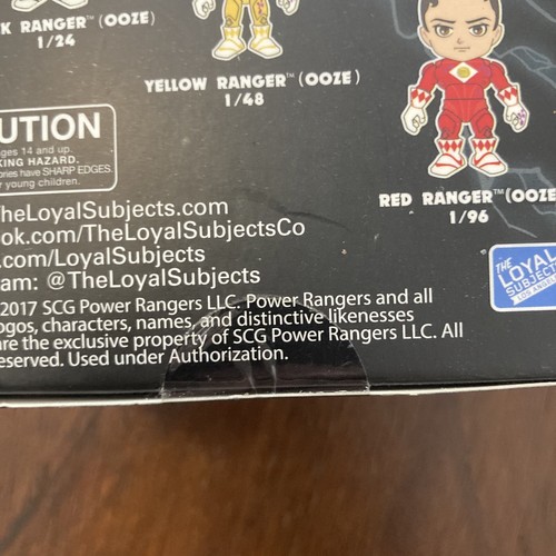 MIGHTY MORPHIN' POWER RANGERS THE MOVIE ACTION VINYL BLIND BOX *SEALED* - Picture 8 of 8