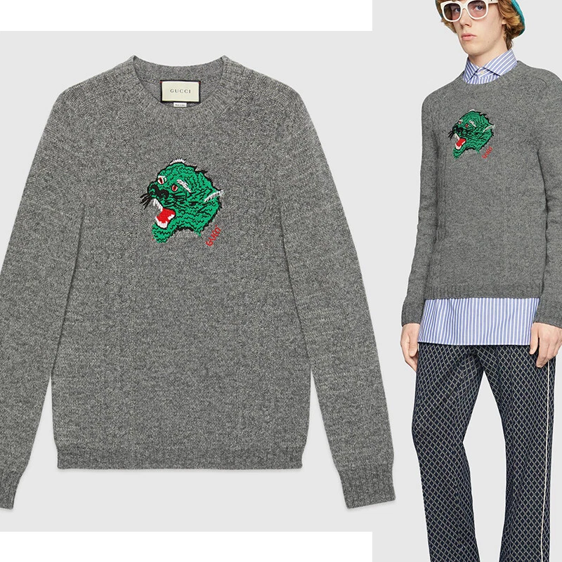 Gucci gray sweater sale