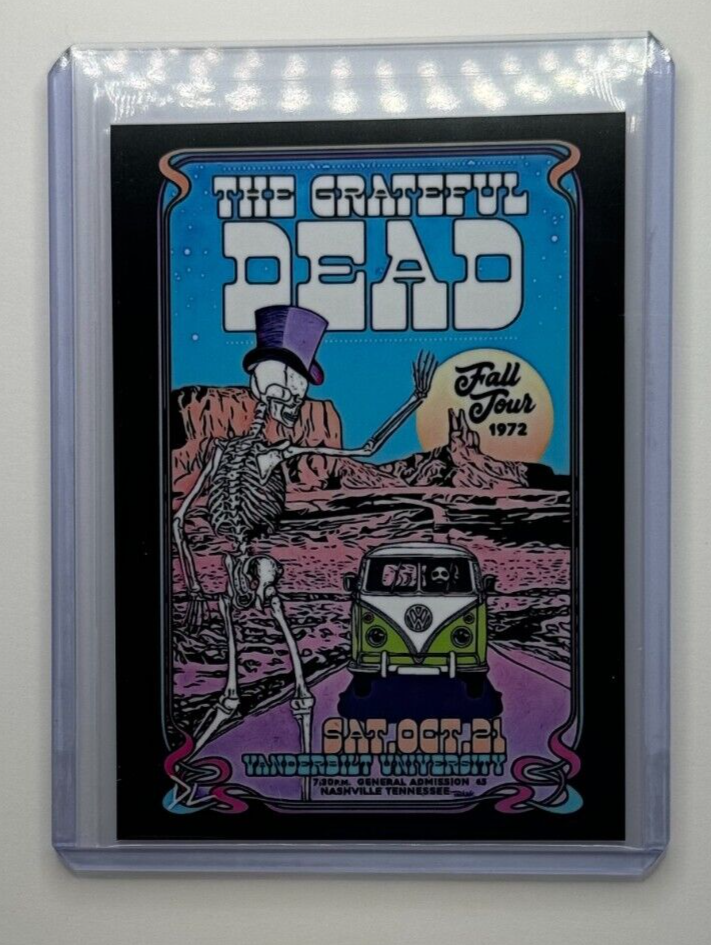 Grateful Dead Limited Edition Artist Signed “Fall Tour 1972 Grateful Dead Limited Edition Artist Signed “Fall Tour 1972