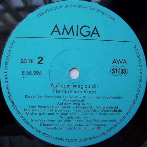 Herman van Veen - Auf Dem Weg Zu Dir LP Album Comp Vinyl Schallpl - Bild 4 von 4