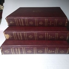 1768 Encyclopedia Britannica Volume 1 thru 3 pub 1966 Hardback