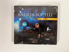 Vivere Live in Tuscany CD/DVD Andrea Bocelli Audio CD New Sealed