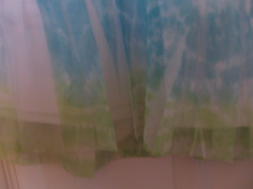 NEW Justice for Girls MultiColor Blue, Green, Dressy Spring Skirt Girl's size 16 - Picture 3 of 3