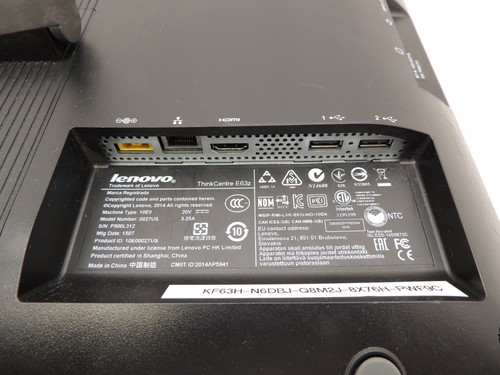 Lenovo ThinkCentre E63Z 19.5" Core i3 4005U 8GB 1TB HDD Windows 10 All In One - Picture 4 of 4
