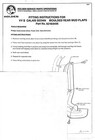 <!--F#f_0-->VY II CALAIS SEDAN REAR MUD FLAPS GENUINE HOLDEN FITTING INSTRUCTIONS<!--F/-->
