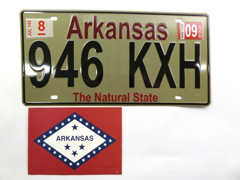 Lot de 50 plaques d'immatriculation des 50 Etats Américains USA LICENSE PLATES - Photo 4/4