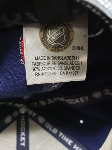 Vintage New York Rangers OLD TIME Hockey NHL Stanley Cup Playoffs NWT One Size - Picture 4 of 6