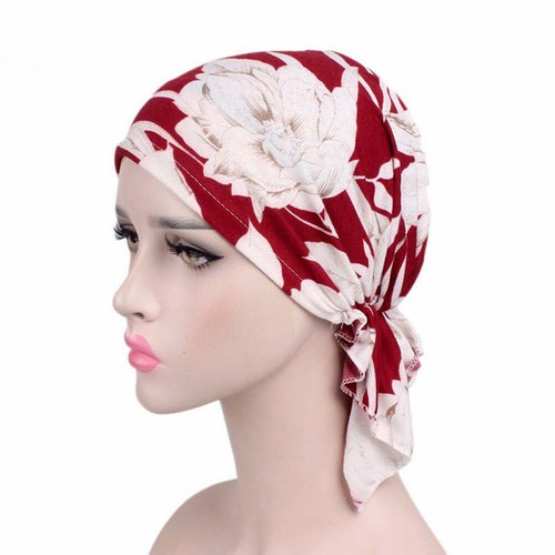 Turban Hijab Musulman pour Femme Extensible Chimio-Chute de Cheveux Capot C8 meilleur