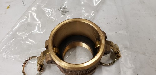 Dixon 200-D-BR 2" FNPT X Accoppiatore Femmina Ottone Camma e Scanalatura Blocco Tipo D. NUOVO - Foto 4 di 5