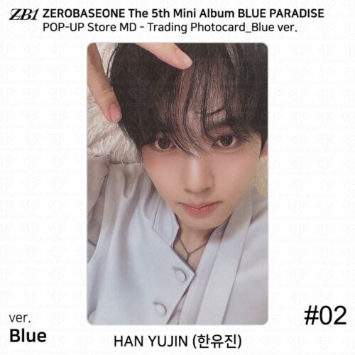 ZEROBASEONE ZB1 5th Mini Album Blue Paradise POP-UP Store Trading Card Photocard - Picture 127 of 143