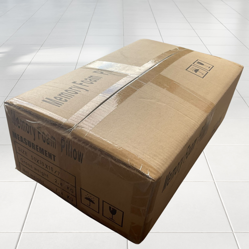 Luxurious Memory Foam Pillowfor Ultimate Comfort Neck 50cm x 30cm x 10/7cm - Picture 10 of 13