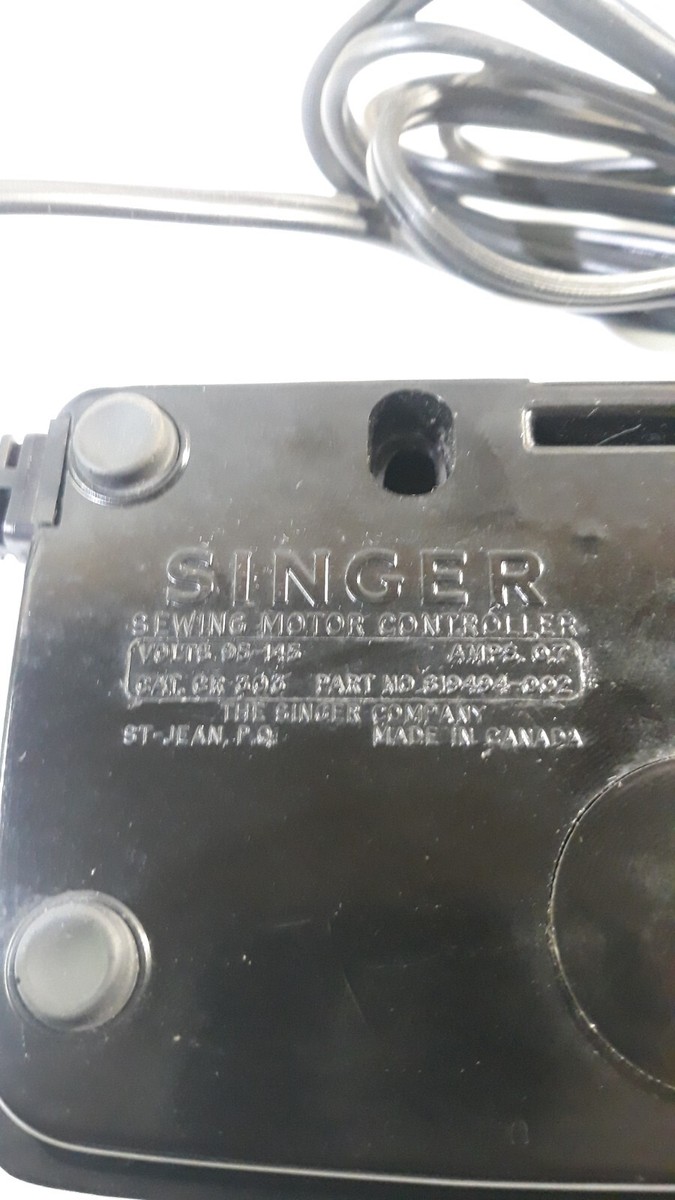 まーさん Singer Sewing Machine CR303 Speed Controller Part No. 619494
