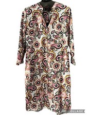 Abito chemisier in cotone stretch a fantasia EMME MARELLA modello GAZZA