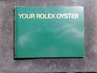 Manual Catalog Booklet printed switzerland Genuine Rolex Oyster Watch Owner's