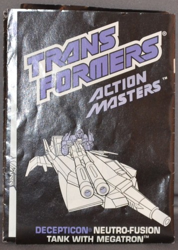 Transformers - Action Masters Megatron - 1990 (Vintage, Near-Mint, COMPLETE!) - Picture 8 of 8