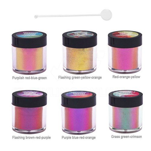 Mica Pigment Pearl/Luminous/Chamelelon Powder Soaps Candle Art Craft Epoxy Resin - Picture 22 of 28